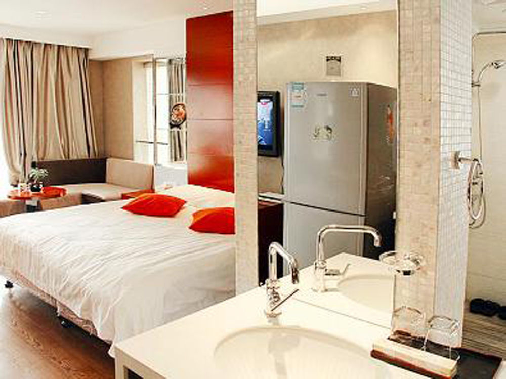 Nanjing Kaibin Apartment-Xinjiekou Kairun Branch Dış mekan fotoğraf
